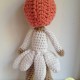 Hada flor nos chifla amigurumi